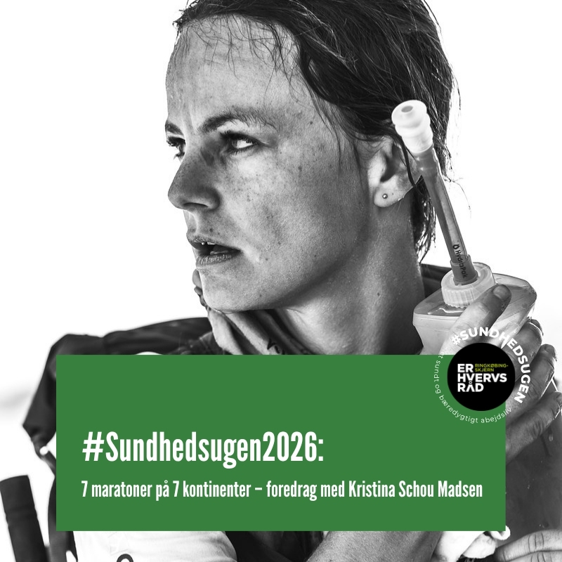 #Sundhedsugen2026: 7 maratoner på 7 kontinenter – foredrag med Kristina Schou Madsen