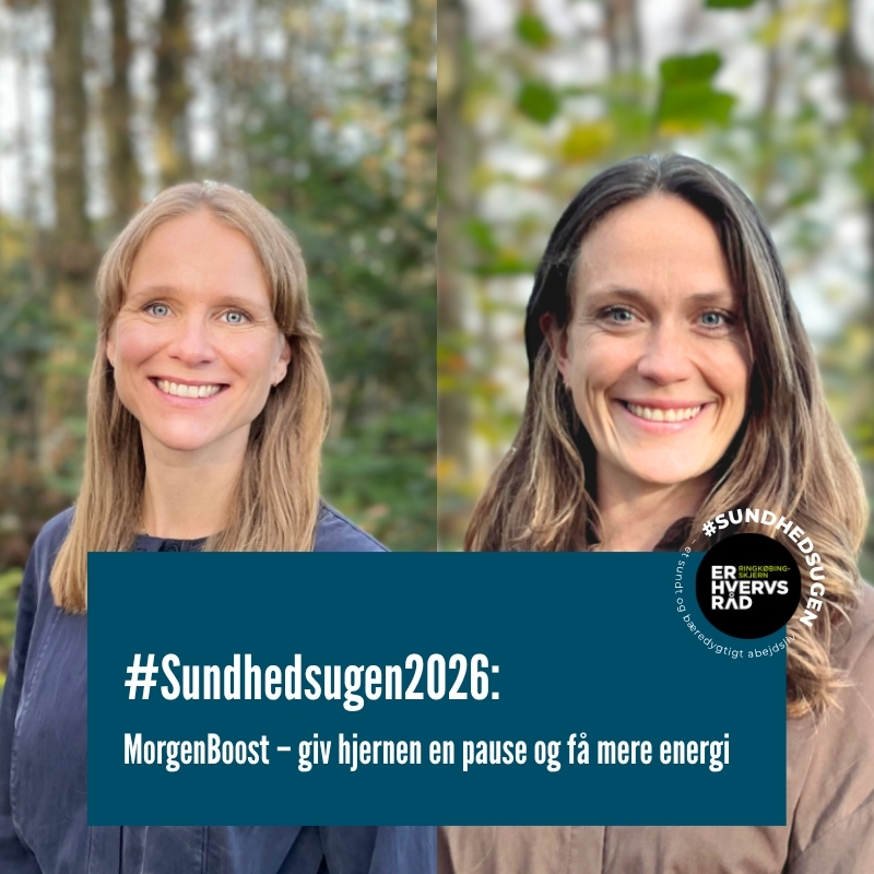 #Sundhedsugen2026: MorgenBoost – giv hjernen en pause og få mere energi
