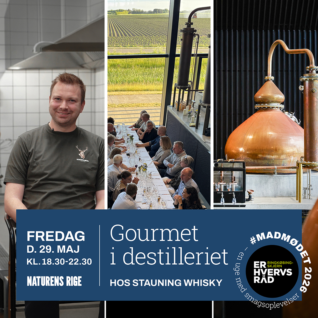 Madmødet 2026: Gourmet i destilleriet